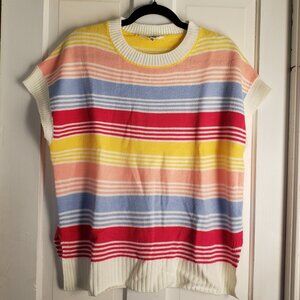 Haptics Oversized Cap Sleeve Sweater